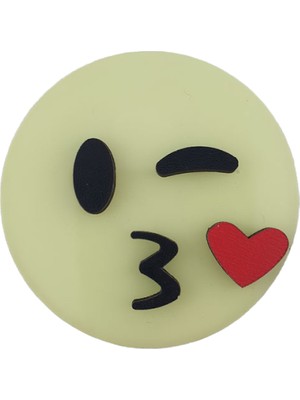 Faami Style Fosforlu Emoji Duvar Süsü
