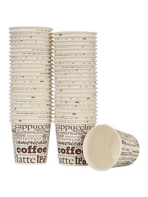 Paper Cup Büyük Karton Bardak 7 Oz 100'lü Paket