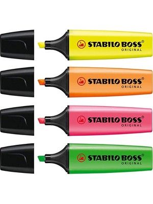 Stabilo Boss Orıgınal 4'lü Paket - Yeni