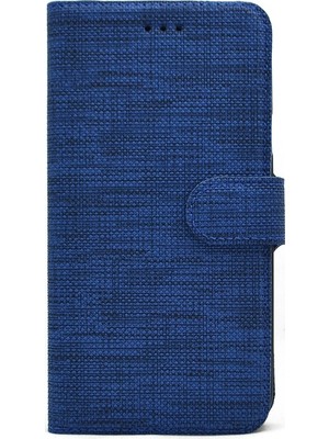 Gpack Huawei Mate 20 Lite Kartvizitli Exclusive Spor Cüzdan Kılıf Lacivert