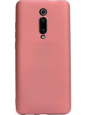 Gpack Xiaomi Mi 9T Pro Premier Silikon Esnek Koruma + Nano Glass Mürdüm