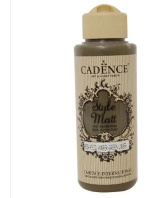Cadence Style Mat Yeşil Amber 120 ml - 9054