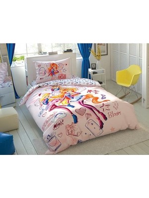 Taç Lisanslı Winx Cosmix Nevresim Takımı