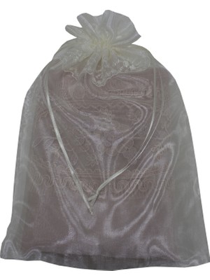 Dantelli Bohça Keseleri 5'li Terlik  Çamaşır Kesesi