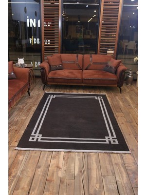 Rugs Italia Black  80 × 150 cm Minimalist Halı