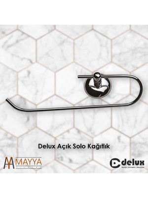 Delux Metal Açık Solo Kağıtlık