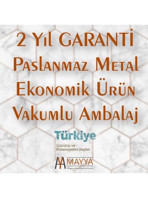 Öztaç Metal Geniş Kapaklı Kağıtlık