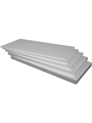 Yazlar Beyaz Strafor Köpük Levha 5 cm 10-12 Dns