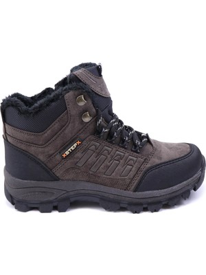 Pabucchi X-Step X6 Büyük Numara Erkek Brown Trekking Kışlık Bot