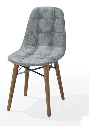 Opal Cafe Sandalyesi Ahsap Ayak Beyaz Sandalye Online