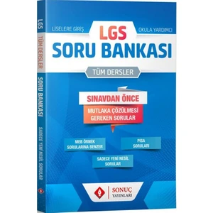 Sonuç Yayınları LGS Tüm Dersler Soru Bankası