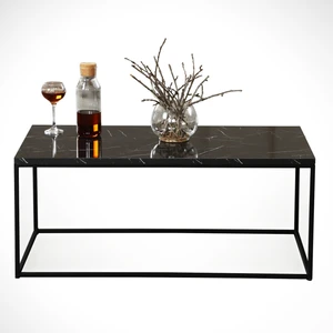 Pasific Home Cosco Dikdörtgen Orta Sehpa ,Siyah Mermer