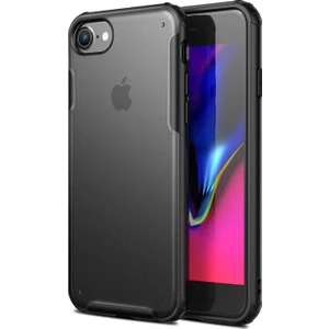 Apple iPhone 6 Frosted Frame Kılıf - Siyah