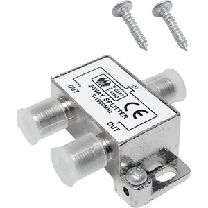 4818 2 li Uydu Çanak Splitter Kablo TV Rg6 Anten Çoklayıcı Dağıtıcı