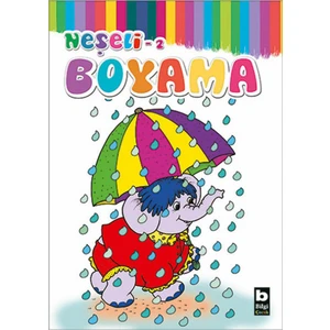 Bilgi Neşeli Boyama 4 + Yaş 2.Kitap