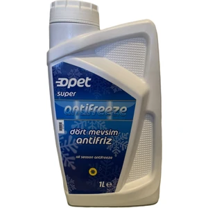 Süper Antifriz Dört Mevsim Mavi Antifriz 1 Litre