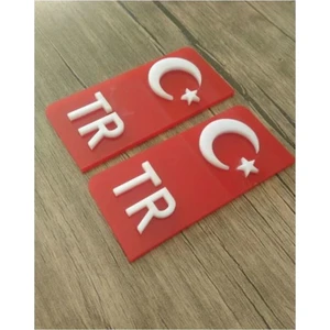 Plakalık Tr Pleksi Aparat 2 Adet