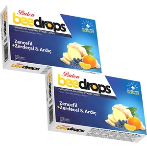 Beedrops Zencefil - Zerdeçal - Ardıçlı Mandalina Aromalı 24 Drops x 2 Adet