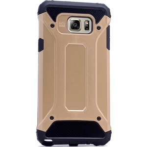 Tekno Grup Samsung Galaxy Note 5 Kılıf Çift Katmanlı Darbe Emici Crash Tank Kılıf - Gold