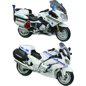 Maisto 1:18 Polis Motorsikleti