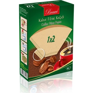 1 x 2 80   Kahve Filresi Kağıdı