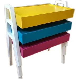 Yatak Mdf Tepsi Zigon Sehpa