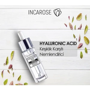 Incarose-Pure Solutıons® Hyaluronıc Acıd-Anti-Wrinkle-Hydratant- ve Nemlendirici.Serum 15 ml.