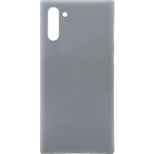 Case 4U Samsung Galaxy Note 10 Kılıf Transparan PP Sert Silikon Arka Kapak Beyaz