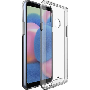 Case 4U Samsung Galaxy A20S Kılıf Gard Ultra Sert Silikon Arka Kapak Şeffaf