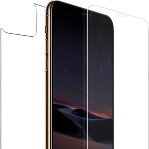 Case 4U Apple iPhone 11 Ön + Arka 360 Tam Kaplayıcı Film Full Cover Şeffaf