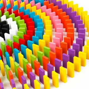 200 Parça Renkli Domino