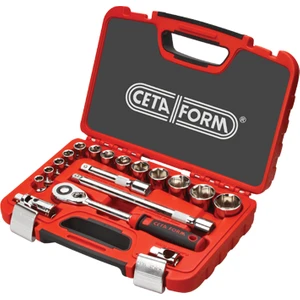 Ceta Form C20-18PH2 18 Parça 1/2''6 Köşe Lokma Takımı