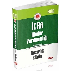Data Yayınları 2020 Icra Müdür Yardımcılığı Hazırlık Kitabı