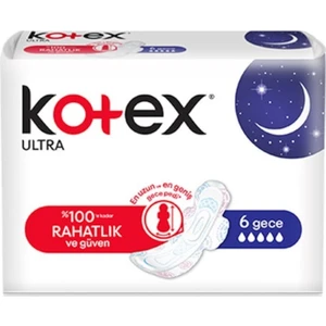 Tekli Gece Hijyenik Ped 24X6=144 Adet (1 Koli)