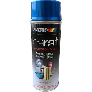 Carat Dekoratif Sprey Boya 400 ml Metalik Mavi
