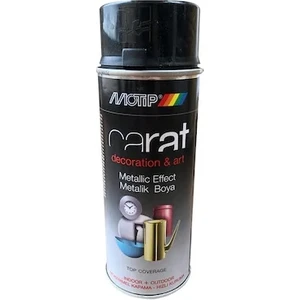 Carat Dekoratif Sprey Boya 400 ml Metalik Siyah