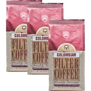 Mehmet Efendi Colombian Filter Coffee 250 gr Öğütülmüş x 3'lü