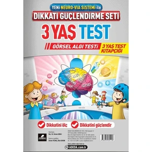 Adeda Yayıncılık Adeda DGS 3 Yaş Görsel Algı Testi