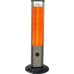 UFOMAX Kule Tipi TMR (Termostatlı) 2500W Carbonmatic Elektrikli Isıtıcı - INOX UC-410
