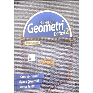 Asel Yayınları Başucu Serisi Herkes için Geometri Defteri 2