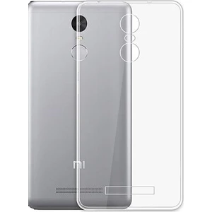Tekno Grup Xiaomi Redmi Note 3 Kılıf Ultra İnce Şeffaf Silikon Kılıf + Cam Ekran Koruyucu