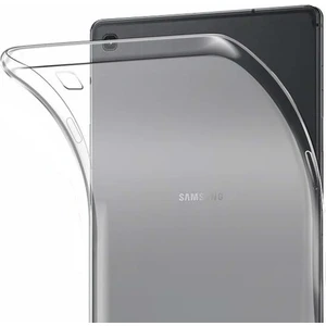 Tekno Grup Samsung Galaxy Tab A 10.1" T510 Kılıf Darbe Emici Silikon Kılıf Şeffaf + Cam Ekran Koruyucu
