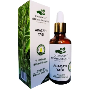 Çalıkoğlu Bitkisel Ürünler Organik Adaçayı Yağı 50 ml