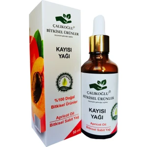 Çalıkoğlu Bitkisel Ürünler Soğuk Sıkım Kayısı Çekirdeği Yağı 50 ml