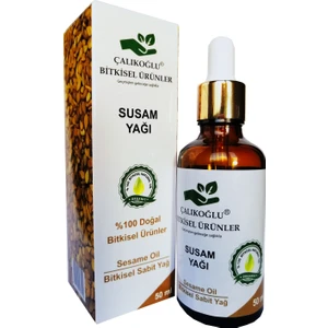 Çalıkoğlu Bitkisel Ürünler Soğuk Sıkım Susam Yağı 50 ml