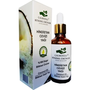 Çalıkoğlu Bitkisel Ürünler Soğuk Sıkım Hindistan Cevizi Yağı 50 ml