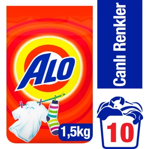 1,5 kg Toz Çamaşır Deterjanı Canlı Renkler