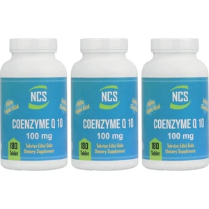 Coenzyme Q-10 100 Mg 180 Tablet x 3 Adet
