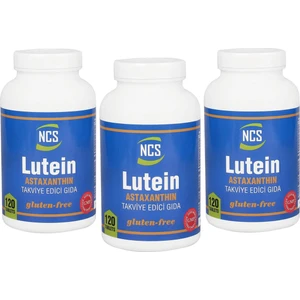 Lutein 15 Mg 120 Tablet Astaxanthın Astaksantin 12 Mg x 3 Adet