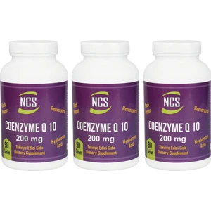 Coenzyme Q-10 200 Mg 90 Tablet x 3 Adet